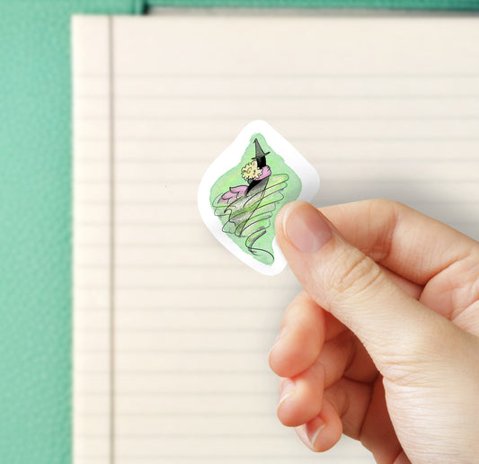 Hug inside tornado - Bubble free sticker N13