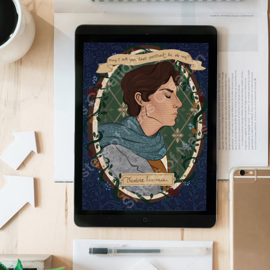 Theodore Lawrence -instant download digital printable artwork-